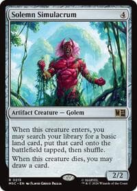 Solemn Simulacrum from Commander: Marvel Super Heroes
