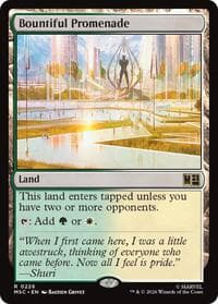 Bountiful Promenade from Commander: Marvel Super Heroes