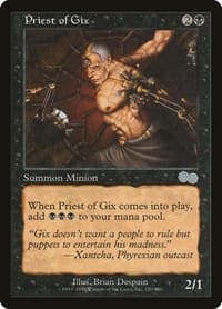 Priest of Gix from Urza's Saga