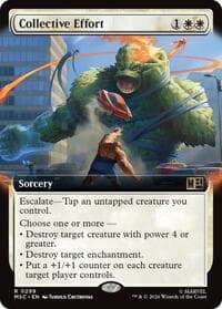 Collective Effort (Extended Art) from Commander: Marvel Super Heroes