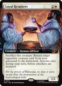 Loyal Retainers (Extended Art) from Commander: Marvel Super Heroes