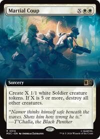 Martial Coup (Extended Art) from Commander: Marvel Super Heroes