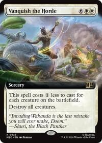 Vanquish the Horde (Extended Art) from Commander: Marvel Super Heroes