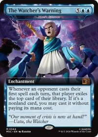 The Watcher's Warning - Mind's Dilation (Extended Art) from Commander: Marvel Super Heroes