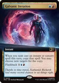 Galvanic Iteration (Extended Art) from Commander: Marvel Super Heroes