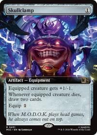 Skullclamp (Extended Art) from Commander: Marvel Super Heroes