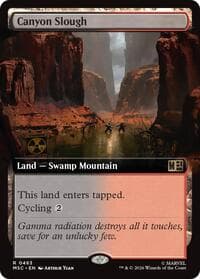 Canyon Slough (Extended Art) from Commander: Marvel Super Heroes
