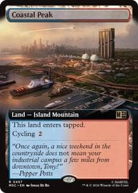 Coastal Peak (Extended Art) from Commander: Marvel Super Heroes