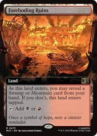 Foreboding Ruins (Extended Art) from Commander: Marvel Super Heroes