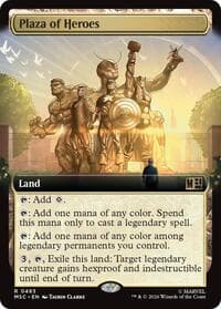 Plaza of Heroes (Extended Art) from Commander: Marvel Super Heroes