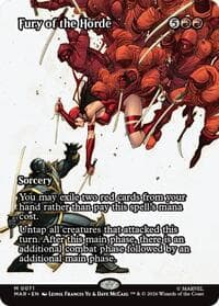 Fury of the Horde (Borderless) from Marvel Universe Eternal-Legal