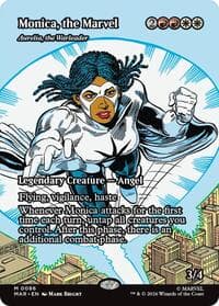 Monica, the Marvel - Aurelia, the Warleader (Borderless) from Marvel Universe Eternal-Legal