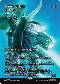 Doom Variant - Roaming Throne (Borderless) from Marvel Universe Eternal-Legal