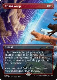 Chaos Warp from Secret Lair Drop Series