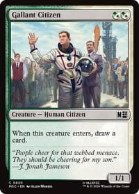 Gallant Citizen from Commander: Marvel Super Heroes