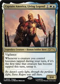 Captain America, Living Legend from Media Promos