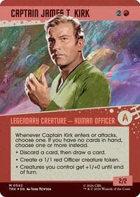 Captain James T. Kirk (Showcase) (Surge Foil) from Star Trek