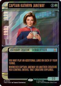 Captain Kathryn Janeway (Showcase) (Surge Foil) from Star Trek