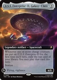 U.S.S. Enterprise-D, Galaxy-Class (Extended Art) from Star Trek