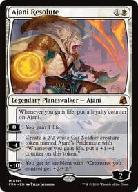 Ajani Resolute from Reality Fracture