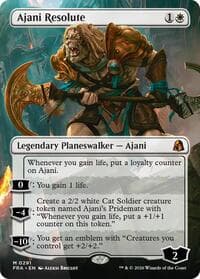 Ajani Resolute (Borderless) from Reality Fracture