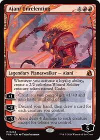 Ajani Unrelenting from Reality Fracture