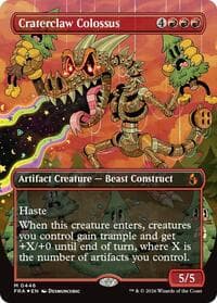 Craterclaw Colossus (Borderless) (0446) from Reality Fracture