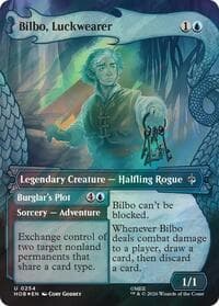 Bilbo, Luckwearer (Showcase) (Surge Foil) from The Hobbit