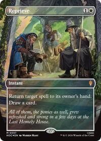 Reprieve (Borderless) (Surge Foil) from The Hobbit: Eternal-Legal
