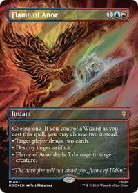Flame of Anor (Borderless) (Surge Foil) from The Hobbit: Eternal-Legal