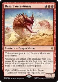 Desert Were-Worm from The Hobbit