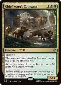 Chief Warg's Company from The Hobbit