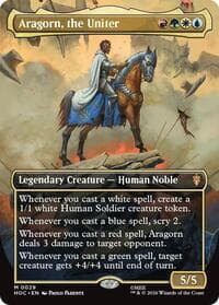 Aragorn, the Uniter (Borderless) from The Hobbit: Eternal-Legal