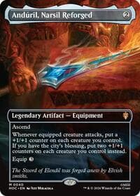 Anduril, Narsil Reforged (Borderless) from The Hobbit: Eternal-Legal