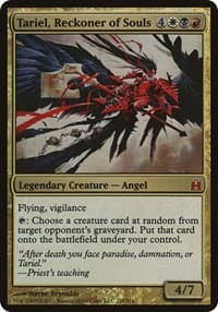 Tariel, Reckoner of Souls (Commander) from Oversize Cards