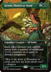 Arwen, Weaver of Hope (Borderless) from The Hobbit: Eternal-Legal