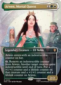 Arwen, Mortal Queen (Borderless) from The Hobbit: Eternal-Legal