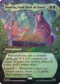 Dancing from Dark to Dawn (Showcase) (Surge Foil) from The Hobbit