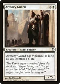 Armory Guard from Duel Decks: Heroes vs. Monsters