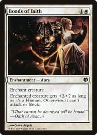 Bonds of Faith from Duel Decks: Heroes vs. Monsters