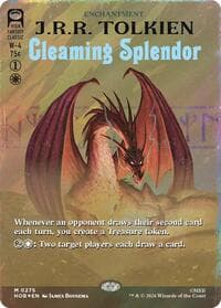 Gleaming Splendor (Borderless) (Surge Foil) from The Hobbit