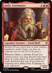 Balin, Loremaster from The Hobbit