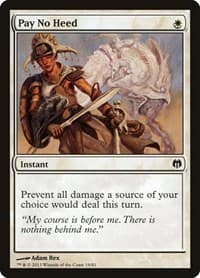 Pay No Heed from Duel Decks: Heroes vs. Monsters