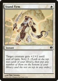 Stand Firm from Duel Decks: Heroes vs. Monsters