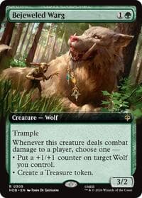 Bejeweled Warg (Extended Art) from The Hobbit