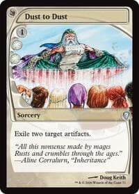 Dust to Dust (Future Sight) from Mystery Booster Commander Edition