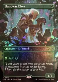 Llanowar Elves (7167) from Secret Lair Drop Series