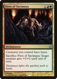 Fires of Yavimaya from Duel Decks: Heroes vs. Monsters