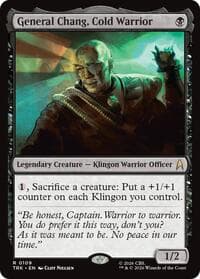 General Chang, Cold Warrior from Star Trek