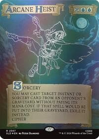 Arcane Heist (Out Of Sight Foil) from Secret Lair Drop Series